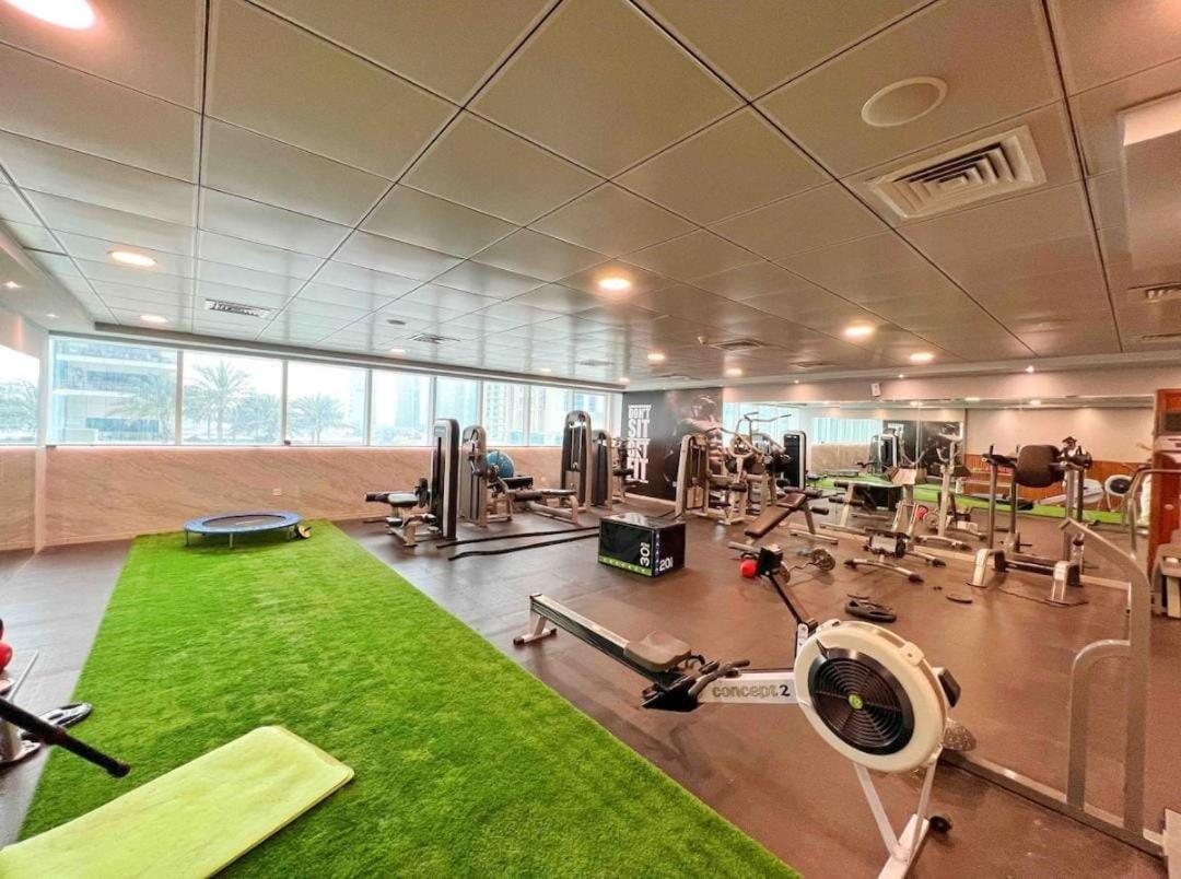High Floor With City Skyline & Burj Khalifa View 3 Bedroom Unit Marina Dubaj Kültér fotó