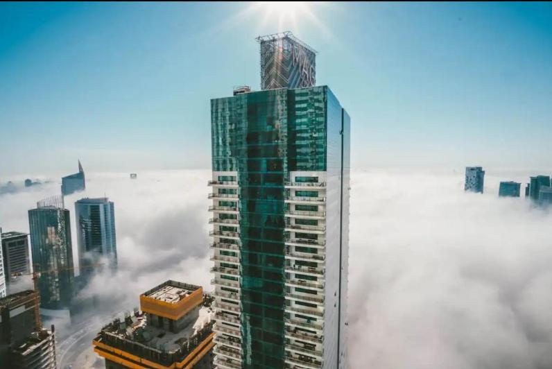 High Floor With City Skyline & Burj Khalifa View 3 Bedroom Unit Marina Dubaj Kültér fotó